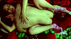 Fucking sweet teen 18+ and cumming on buttocks