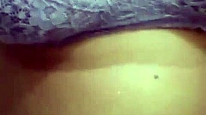 Hey, check out this bhabhi flashing her big boobs during that village video call.