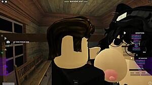Roblox Emo Chick Gets Pounded Hard On Bed With Anal And Blowjob