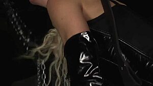 Cindy teases with dildo before real cock and cum in mouth