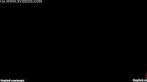 Wrestler ties up milf for rough anal choking