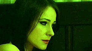 submissive lesbian slave cant keep hands off hot madames pussy