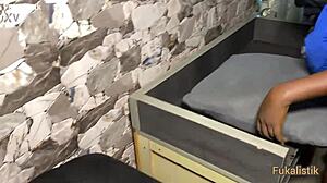 Bbc neighbor visits ebony teen client