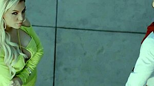 Blonde Kenzie Taylor in Heels Gets Bent Over for Fucking and Cunilingus