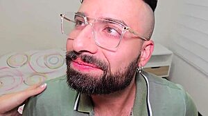 The exchange student couldn't believe how huge Sarah Black's Colombian MILF ass was shaking on the bed