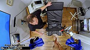 jasmine roses hairy bush takes cum blast from patient in hospital