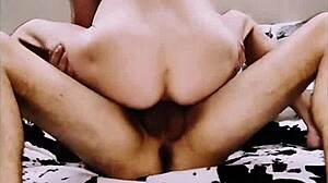 Watch this skinny wife say, 'fuck my ass harder for orgasm?'