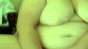 bbw housewife kandy kane deepthroats big cock, slutty blowjob homemade