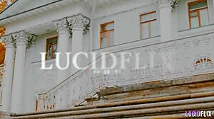 Blonde Kenzie Taylor in Heels Gets Bent Over for Fucking and Cunilingus