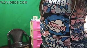 using big cock for hot latina actions with my lover