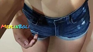 young latina from tropics bets her tight ass in college party.