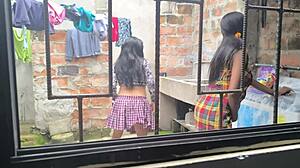 Housewives Make Homemade Porn After Laundry