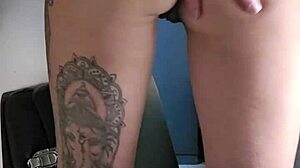 Emy angel touches and rubs herself softly