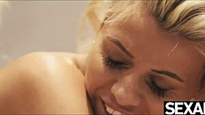 Sexy Blonde Lesbians Eat Each Other's Pussy To Multiple Orgasms In Doggystyle