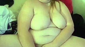 bbw housewife kandy kane deepthroats big cock, slutty blowjob homemade