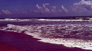 Gorgeous teen 18+ agnes bathes her beautiful naked body in the ocean