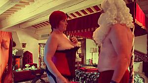 Granny Carmen's Christmas in July: Santa sucks, rides, and sleighs! 🎄😉