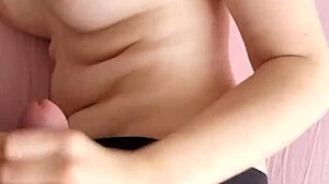 STEPSISTER'S HANDJOB Leads To HUGE CUMSHOT On TITS In POV