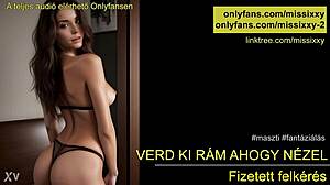 Hungarian woman gives jerk off instructions in audio