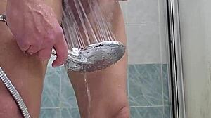 I masturbate with the shower head for intense pleasure!