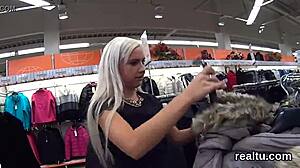 GORGEOUS CZECH SWEETIE GETS SEDUCED IN THE MALL AND BANGED IN POV