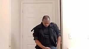 Coming Home to Fantasize About Wife with Slow Masturbation