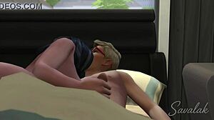 Step Mother Craves Little Kevin's Cock Before Bed