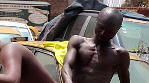 yo, i fuck my client's tight plump pussy bareback in garage during repairs