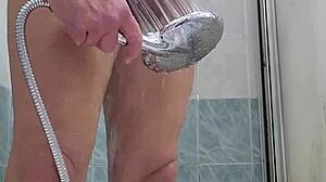 I masturbate with the shower head for intense pleasure!