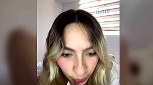 april-fox shows her latina ass and big tits in blonde scene 😏