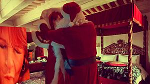 Granny Carmen's Christmas in July: Santa sucks, rides, and sleighs! 🎄😉