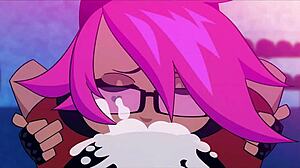 Princess Ethel Sucks Cock in Gym Blowjob Scene!