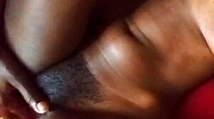 i couldn't resist fingering my wet pussy in bed