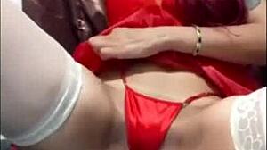 Argentinian mama Noel slut fucks all her holes with dildo until squirting explosion!