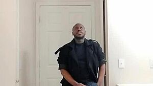 Coming Home to Fantasize About Wife with Slow Masturbation