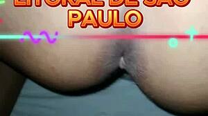 encountering a naughty african mineira on the são paulo coast for some fun