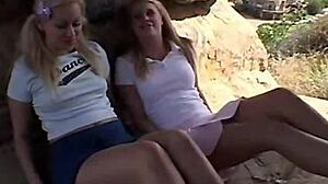 little summer licks threesome outdoor