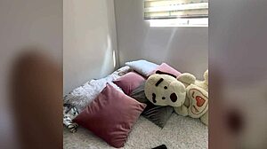 april-fox shows her latina ass and big tits in blonde scene 😏