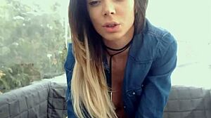 Young 18+ Girl Shows Big Tits on Outdoor Webcam