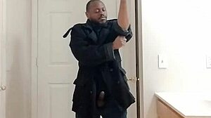 Coming Home to Fantasize About Wife with Slow Masturbation