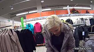 GORGEOUS CZECH SWEETIE GETS SEDUCED IN THE MALL AND BANGED IN POV