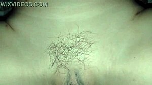 wet shaved pussy gets tight and sexy for creampie