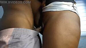 Ebony Prostitute Enjoys Cock Entering And Exiting Her Pussy With Creampie Finish