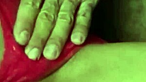 cumming on her face on her knees close up homemade with couple and piercing