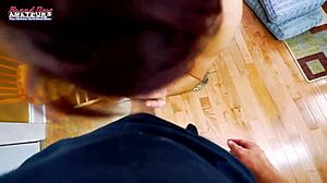 keyton and nica share a cock to suck and bang