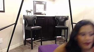 maxine x looks stunning in red lingerie.