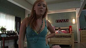 hey, redhead Dani Jensen gets pussy fucked