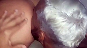 He fucks the cute chubby girl in her pink vagina.