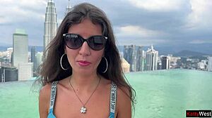 Picked up hottie at hotel, fucked hard in room!