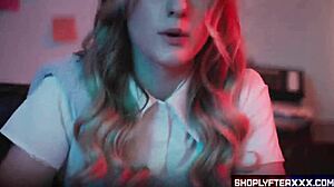 Perverted Principal Tricks Shoplifter Into Sex